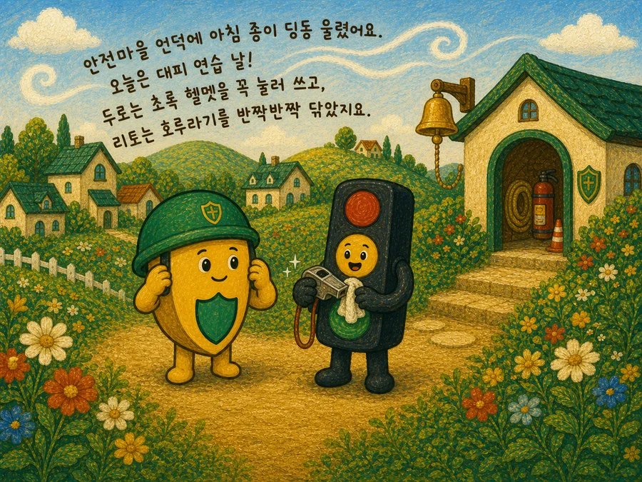 포무와 연기 냄새 나는 날 미리보기 그림